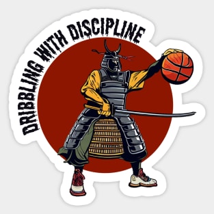 Basketball samurai Sticker